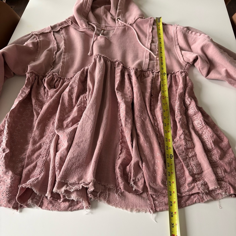 Free People Juniper Pullover Patchwork Hoodie in … - image 7